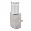 Worm Gear Motor Single Shaft Dc Cw Ccw Self Locking Replacement 12v With Base For Towel Machines 160rpm