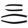 Outside 4 Pieces Black Window Visors Shade Sun Rain Wind Guards Cover Acrylic Replacement For 2009-2013 Toyota Corolla