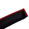 Outside 4 Pieces Black Window Visors Shade Sun Rain Wind Guards Cover Acrylic Replacement For 2009-2013 Toyota Corolla