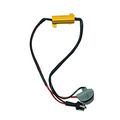 Pa 2x Led 1156 Ba15s 50w 6 Ohm Lights Load Resistor Adapter Fix Hyper Flashing Rapid Blinking Canbus Error Code Eliminator 