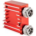 Transmission Cooler Thermostatic Bypass Upgrade For 2013 2018 Dodge Ram 6 7l Cummins Diesel 68rfe Billet 6061 Aluminum Red