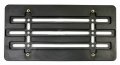 Eaccessories License Pte Holder Bracket For All Flat Bumpers A Universal Tag Mount Set Cars Suv Truck Golf Carts A Abs Plastic 