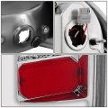 Pair Of Black Housing Smoke Lens Full Led Tail Lights Lamps Compatible With Toyota Tacoma 05-15