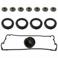 Valve Cover Gasket Set For Acura Integra 1990 2001 B18a1 B18b1 And Honda Crv 1997 B20b4 B20z2 Includes Spark Plug Tube Seals
