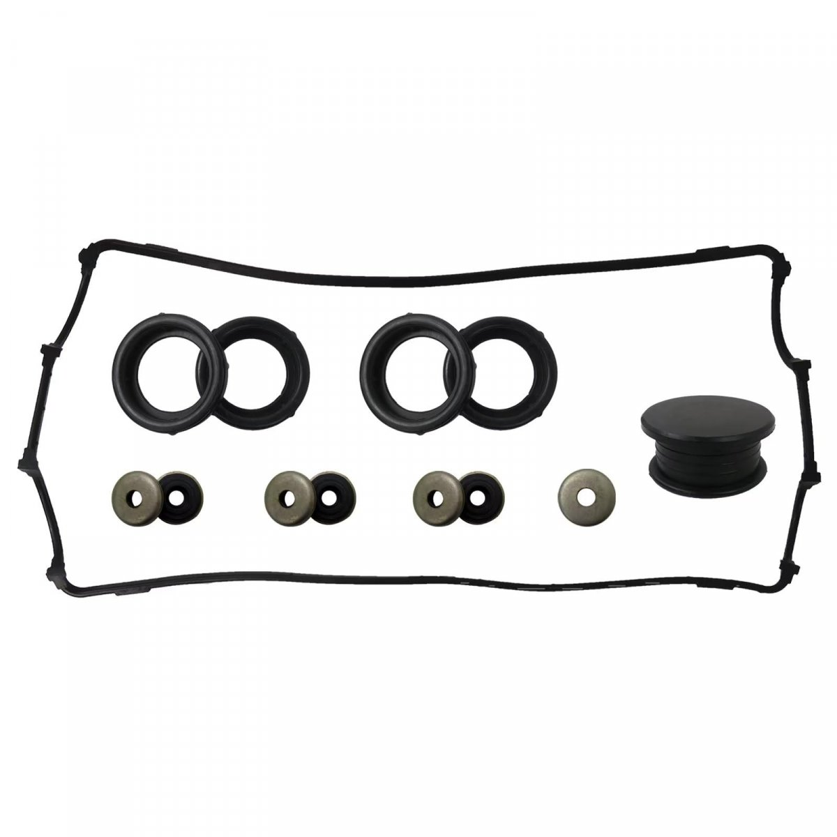 Valve Cover Gasket Set For Acura Integra 1990 2001 B18a1 B18b1 And Honda Crv 1997 B20b4 B20z2 Includes Spark Plug Tube Seals