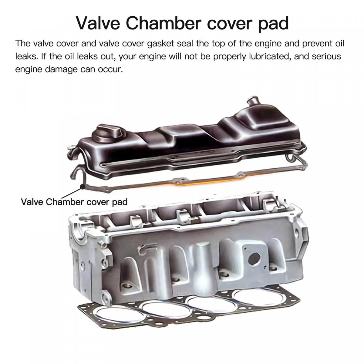 Valve Cover Gasket Set For Acura Integra 1990 2001 B18a1 B18b1 And Honda Crv 1997 B20b4 B20z2 Includes Spark Plug Tube Seals