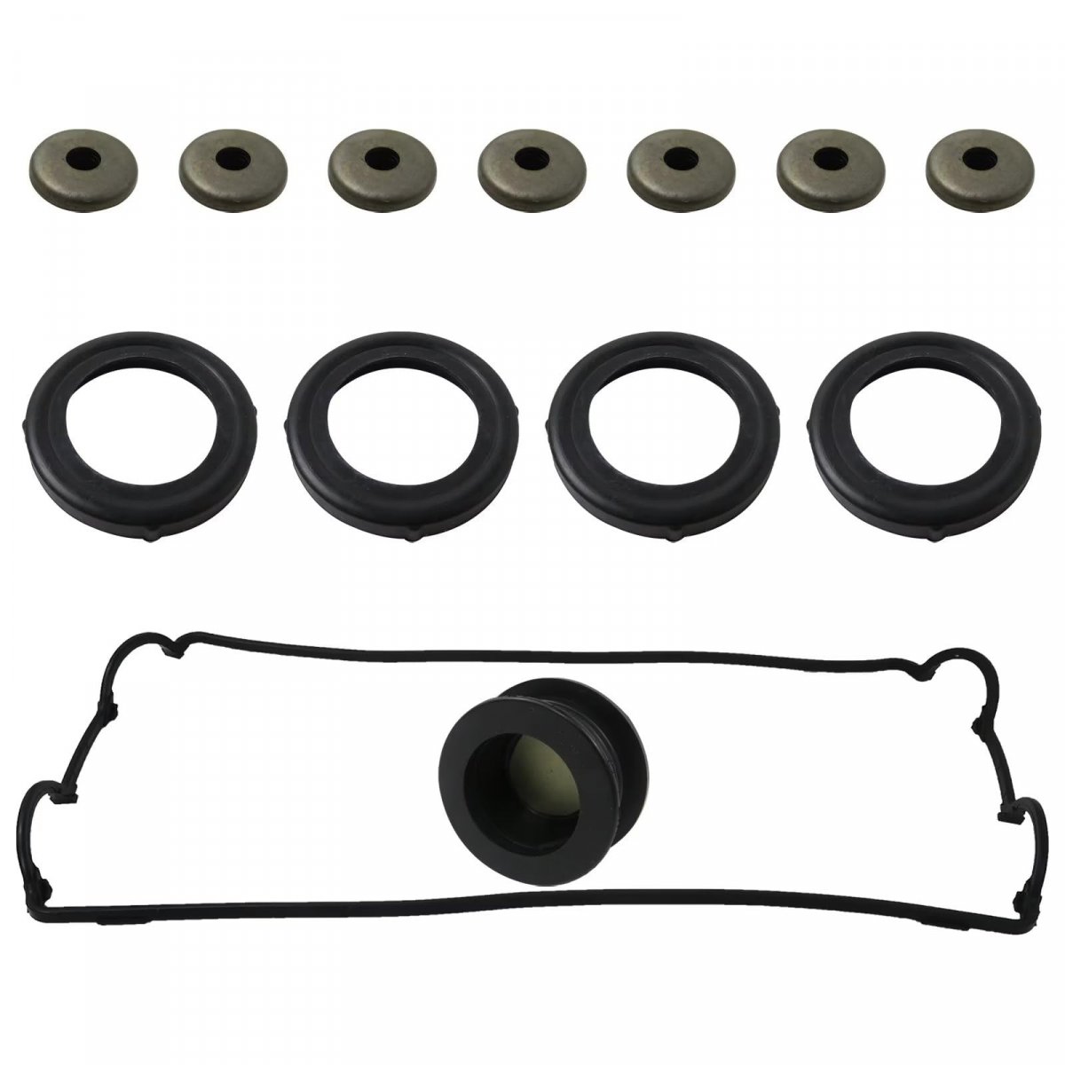 Valve Cover Gasket Set For Acura Integra 1990 2001 B18a1 B18b1 And Honda Crv 1997 B20b4 B20z2 Includes Spark Plug Tube Seals