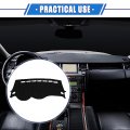 Vekauto Dashboard Cover Compatible For Chevy Trax 2017-2020 Durable Polyester Black Front Dash Mat