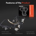 A-premium Engine Timing Chain Kit W Tensioner Fit Dohc 6cyl 3 0 2 6l Compatible With Chevy Gmc Pontiac Saab Saturn Suzuki Buick