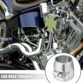X Autohaux 5 Pcs An12 Hex Car Hose Finisher Flexible Rubber Pipe Clamp With Screw Band Adapter Fitting For Oil Fuel Water Tube
