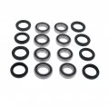 Suzuki Lt-f250 250 Quadrunner Front And Rear Wheel Bearings Seals