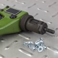 Uxcell M4 Jack Nuts 10pcs Threaded Insert Nut Carbon Steel Zinc-plated Rivet For Thin Metal 16 8mm Length