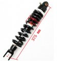 Hegeiis 375mm 14 76 Inch 10mm Spring Universal Motorbike Air Shock Absorber Rear Suspension Atv Quad Scooter Dirt Bike Fork U