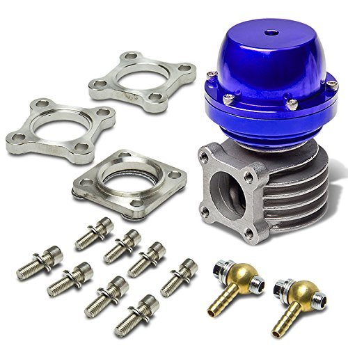 Blue 44mm 46mm External Turbo Manifold Wastegate With Spring