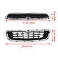 Front Upper Lower Grille Black Replacement For 2014 2015 2016 Trax Plastic Direct Radiator Grill With Housing