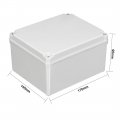 Uxcell 170x140x95mm 6 69x5 51x3 74inch Wateproof Ip67 Electronic Abs Plastic Diy Junction Project Box Enclosure Case Outdoor