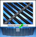 Black Stainless Steel Egrille Billet Grille Grill For 2005-2007 Nissan Pathfinder Frontier