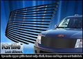 Black Stainless Steel Egrille Billet Grille Grill For 2005-2007 Nissan Pathfinder Frontier