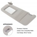 Ocpty Left Driver Side Gray Sun Visor With Sunroof Fit For 2009 2010 2011 2012 2013 2014 2015 2016 Toyota Venza 74320-0t022-b1
