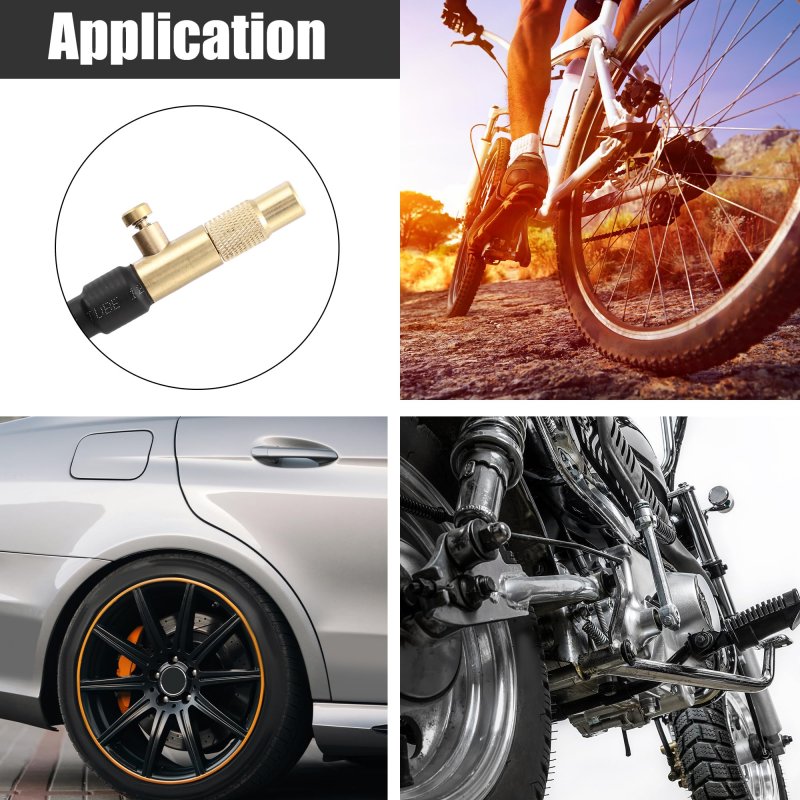 Flexible Stainless Steel 40cm 16 Tire Valve Connect Pipe Air Inflator Extension Rubber Hose Vent With Female Thread For Car