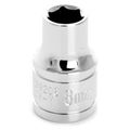 Wilmar Wlmw38208 Chrome Socket 3 8 Drive 8mm 6 Point Shallow 