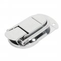 Uxcell Toolbox 65mm X 35mm 15mm Metal Box Toggle Latch Hasp Silver Tone