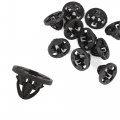 Motoforti Tail Light Assembly Clips Grommets Fastener Retainer For Dodge Ram 1500 2007-2008 Plastic 68084593aa Black 10pcs 