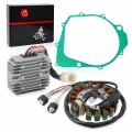 Stator And Regulator Rectifier W Gasket For Yamaha Warrior 350 Moto-4 Big Bear 1990-1995