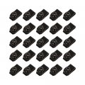 G-plus Fender Bolts U Nuts 5 16-18 X 7 8 3 4 Washer 1 2 Hex Head 50 Pcs Kit Body Compatible With Buick Chevy Gmc Pontiac