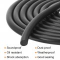 Uxcell Nitrile Rubber Seal Strip 6mm 0 24 Diameter X 10 Meters 32 81ft Long Round Solid Weather Stripping For Reduce Noise