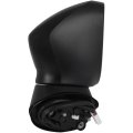 Passenger Side Mirror With Power Lamp For 2017 2018 2019 Mazda 3 Ma1321184 