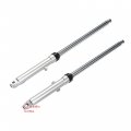 Labwork 27in Silver Motorcycle Front Fork Shocks Suspension Oil Absorber Tubes 27 Replacement For Honda Cg125 Ct90 Ct110 Trail