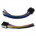 2024 New 2 Pieces Car Stereo Radio Male Wire Harness 16-pin Plug 14-pin For 2007-2009 Suzuki Xl-7
