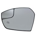 Spieg Driver Side Mirror Glass Ford Escape 2017-2019 Heated W Backing Plate Left View For Gj5z-17k707-e 