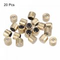 Uxcell Brass Push Button Grease Oil Cup 10x8mm Ball Oiler For Lubrication System 20pcs