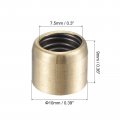 Uxcell Brass Push Button Grease Oil Cup 10x8mm Ball Oiler For Lubrication System 20pcs