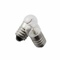 Ruiling 10-pack E10 Mini Light Bulbs Screw Base Indicator Incandescent Bulb Old-fashioned Flashlight Lamp For Physical