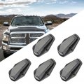 Ocpty 5 Pcs Top Clearance Marker Light Smoke Ford F-150 1980-1997 For F-250 F-350 For Lobo 1997