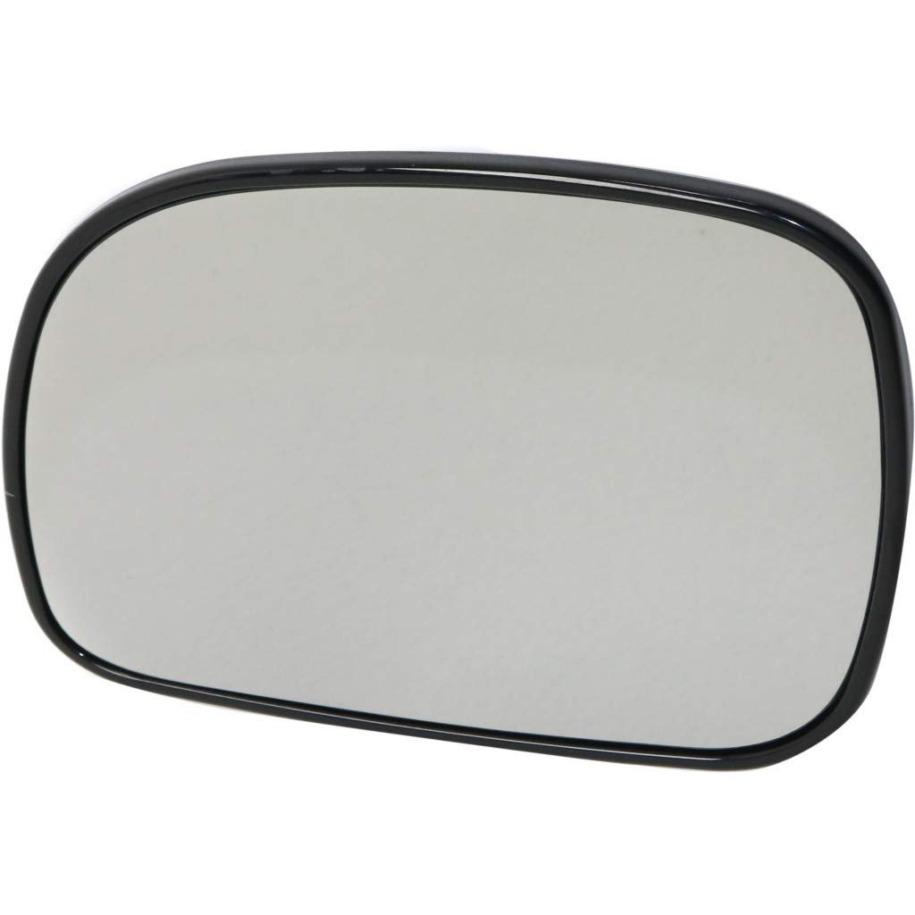 Driver Side Mirror Glass For Chrysler Town And Country 1996 To 2007 Non Heated With Backing Plate Replacement 4798903ab