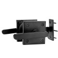 Double Side Gate Latch Heavy Duty Swinging Door Aluminum Alloy Self Locking Rust Resistant For Outdoor Fence Woodens Pool Gate 