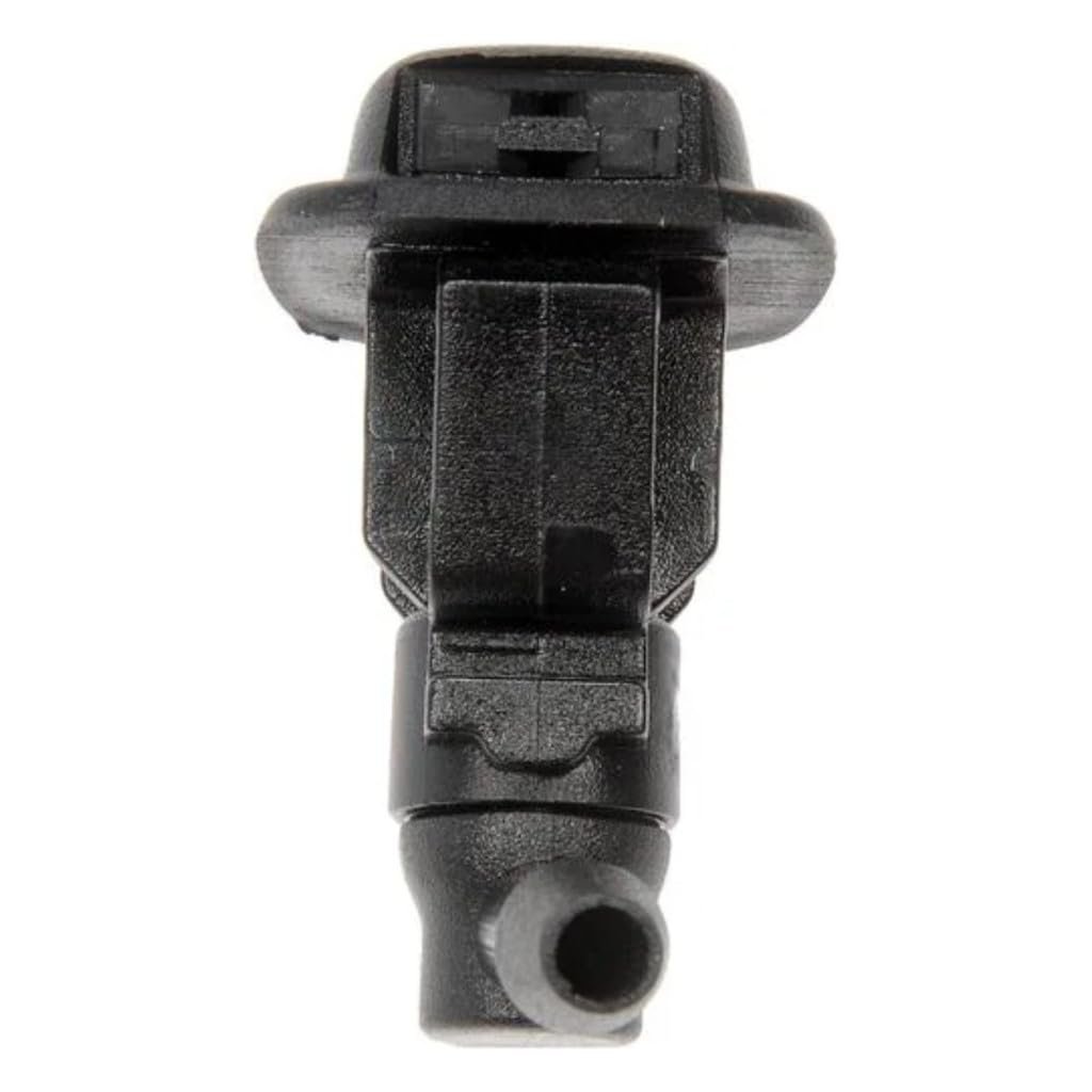 Windshield Washer Nozzle For Jeep Wrangler Jk 2018 Plastic Snap On Attachment 23 In Hose Port 0 86 Mounting Hole 68164356ab