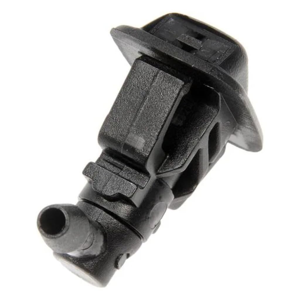 Windshield Washer Nozzle For Jeep Wrangler Jk 2018 Plastic Snap On Attachment 23 In Hose Port 0 86 Mounting Hole 68164356ab
