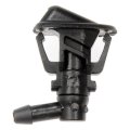 Windshield Washer Nozzle For Jeep Wrangler Jk 2018 Plastic Snap On Attachment 23 In Hose Port 0 86 Mounting Hole 68164356ab