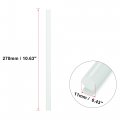 X Autohaux 50pcs 11 270mm Eva Paintless Dent Repair Hot Melt Glue Sticks Transparent Universal For Car Auto