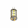 Hqrp 2-pack Bi-pin G4 15 Leds Smd Led Bulb Tower Type Warm White