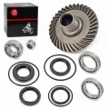 Rear Differential Ring Gear Pinion Bearing Seal Kit Compatible With Honda Fourtrax 300 Trx300 Trx300fw 2x2 4x4 1988-2000
