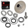Rear Differential Ring Gear Pinion Bearing Seal Kit Compatible With Honda Fourtrax 300 Trx300 Trx300fw 2x2 4x4 1988-2000