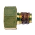 Dodge Ram 2500 3500 1996-2003 Transmission Oil Cooler Line Connector Brass Straight Angle Male Thread End 1 Female 2 Sealer 