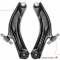 A-premium 2 X Front Lower Control Arm With Ball Joint Bushing Compatible Nissan Rogue 2014-2019 Sport 2017-2019 Qashqai Replace