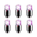 Blue Elf Colorful Led Wheel Lights Bike Tire Valve Stem Neon Light Bulb For Car Motorcycle Tyre Dust Cap Safety Waterproof 